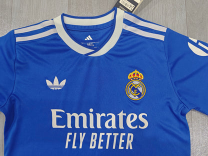 KIDS Real Madrid Retro Trefoil Special Edition Kit (Jersey & Shorts Set)