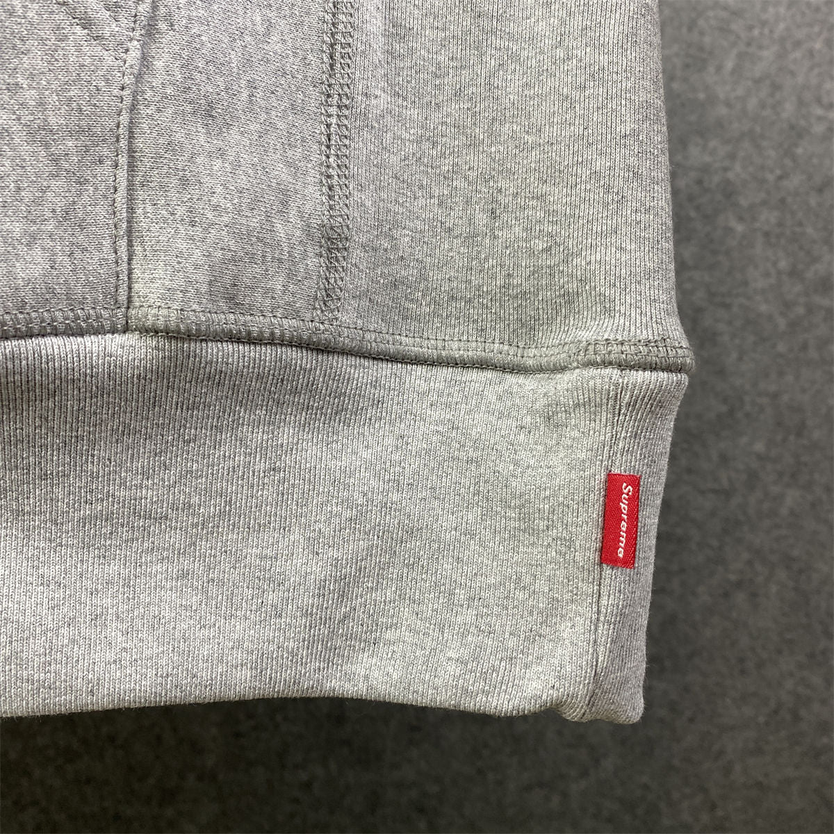 Supreme Bandana Box Logo Hooded Sweatshirt 'Heather Grey'