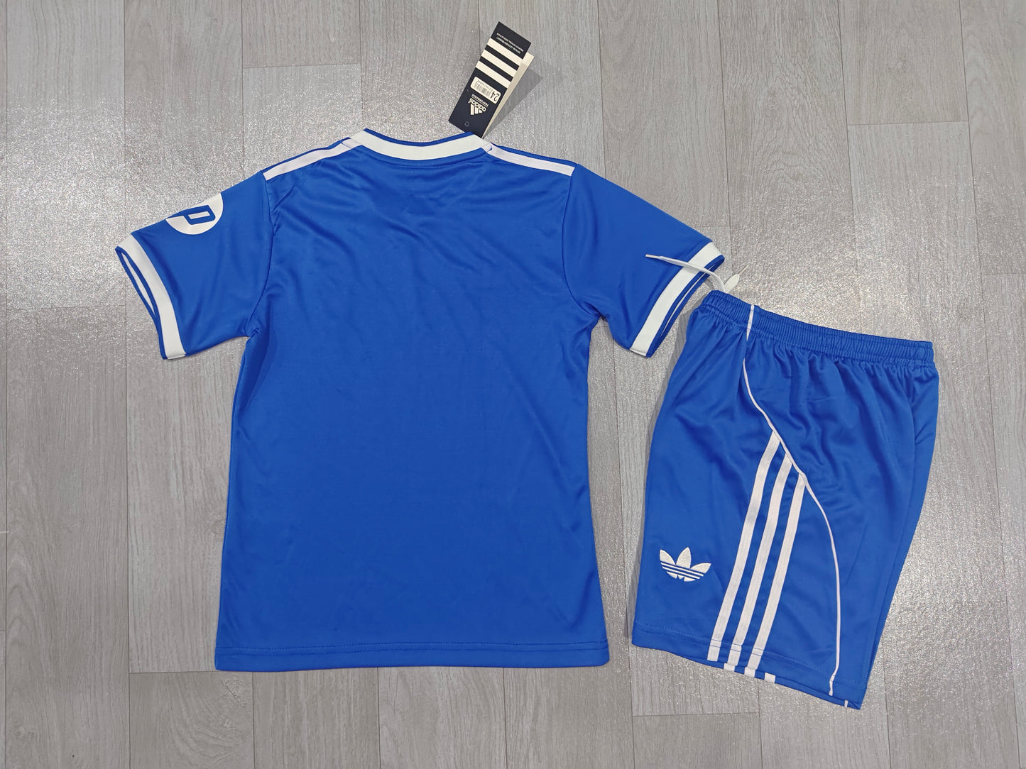 KIDS Real Madrid Retro Trefoil Special Edition Kit (Jersey & Shorts Set)