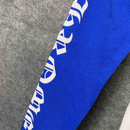 Chrome Hearts CH Baseball Shirt 'White/Blue'