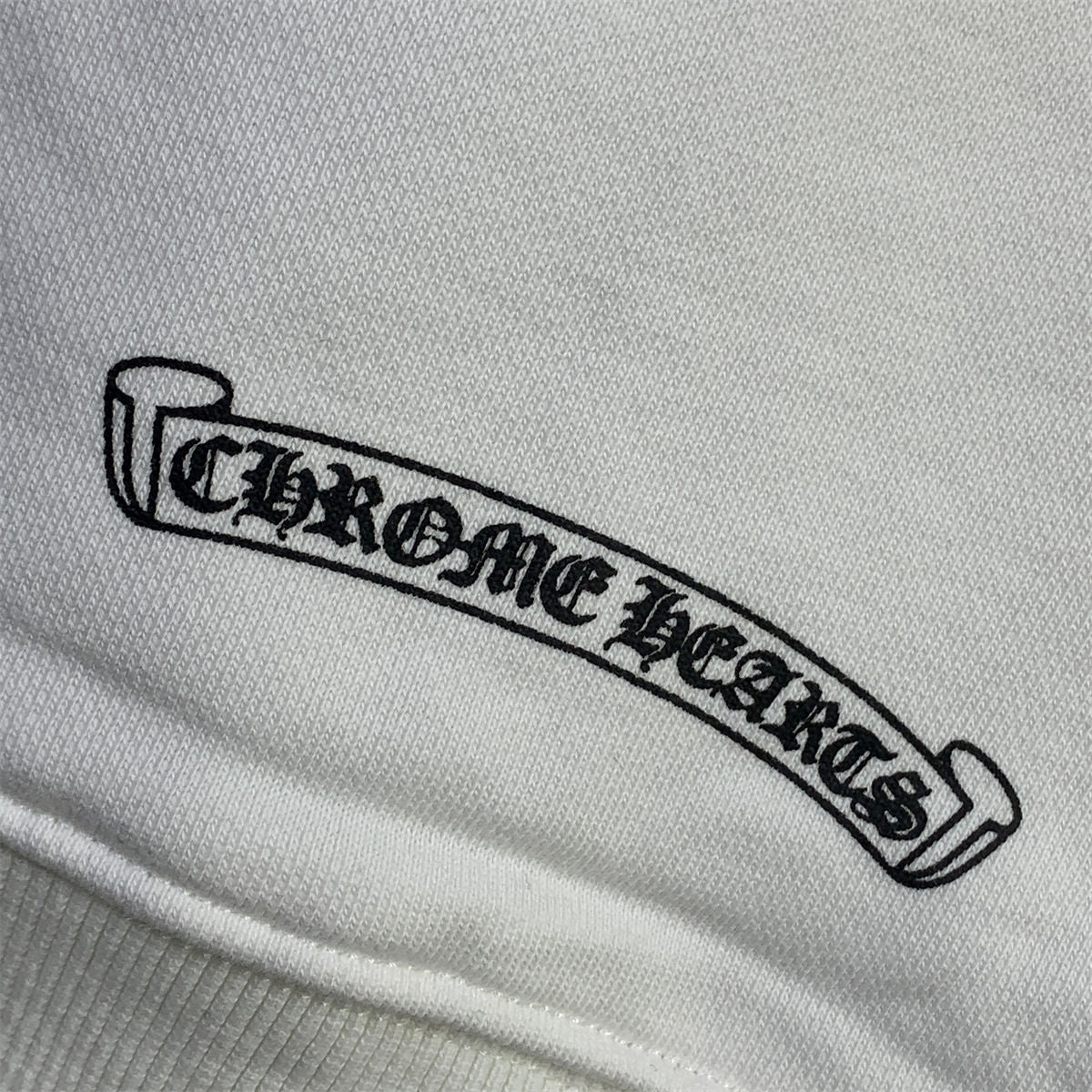 Chrome Hearts Made In Hollywood Plus Cross Long-Sleeve T-Shirt 'White/Red'