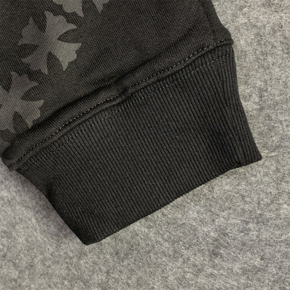 Chrome Hearts Stencil Hoodie 'Black/Multicolor'