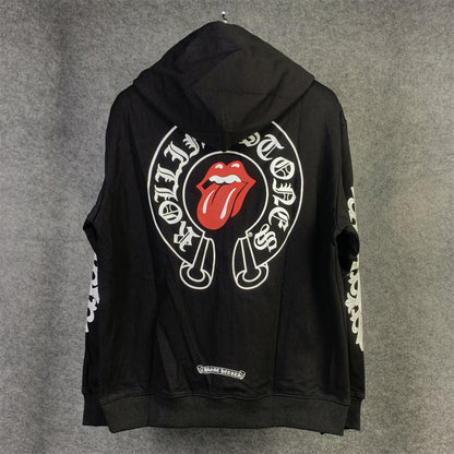 Chrome Hearts Rolling Stones Zip Up 'Black'