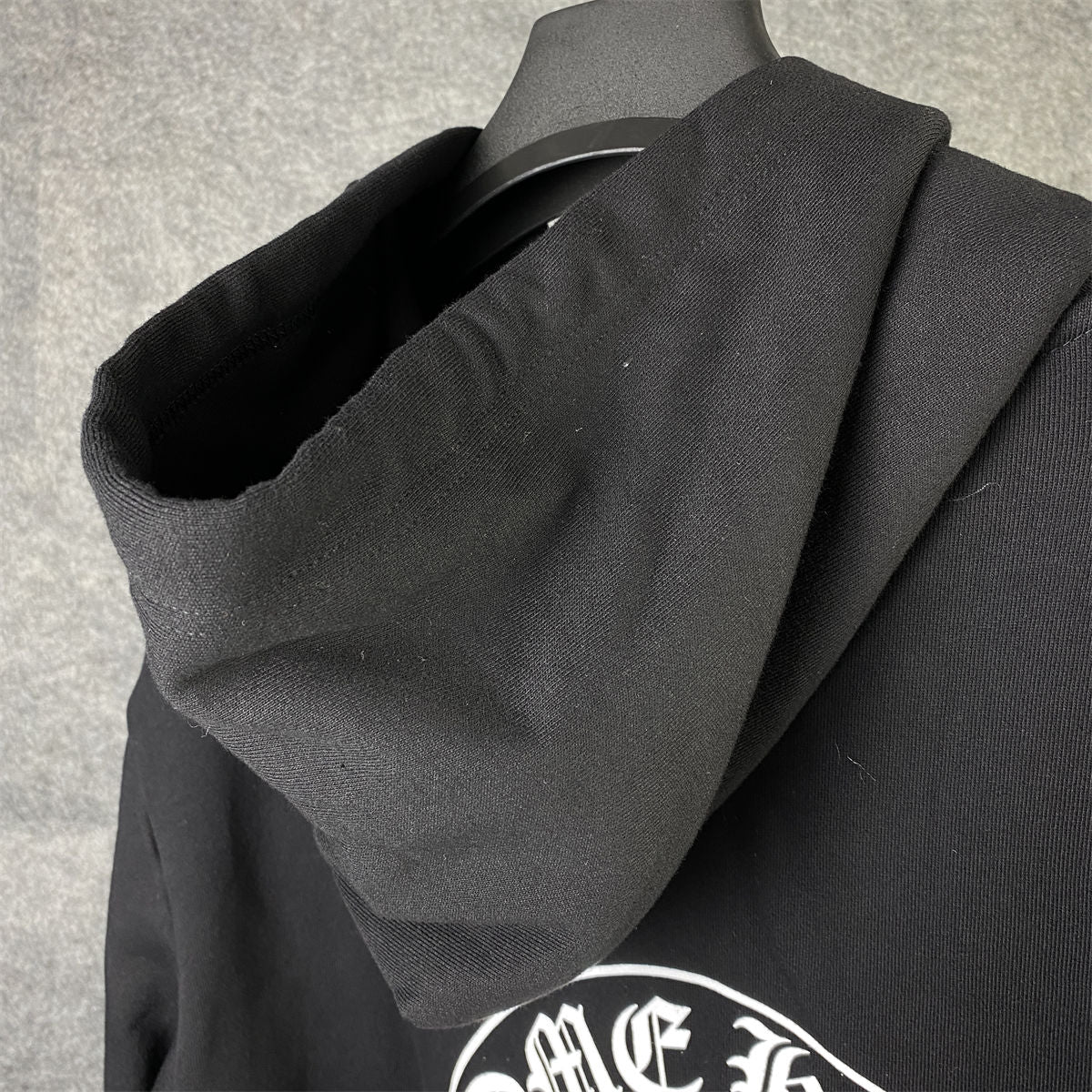Chrome Hearts Malibu Exclusive Horse Shoe Zip Up Hoodie 'Black'