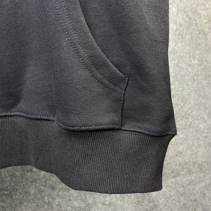 Chrome Hearts Malibu Exclusive Horse Shoe Zip Up Hoodie 'Black'