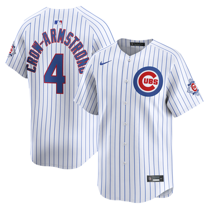 Pete Crow-Armstrong Chicago Cubs Nike 150th Anniversary Limited Jersey - White