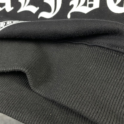 Chrome Hearts Malibu Exclusive Horse Shoe Zip Up Hoodie 'Black'