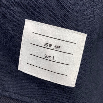 Thom Browne CLASSIC LOOPBACK 4-BAR FULL ZIP HOODIE