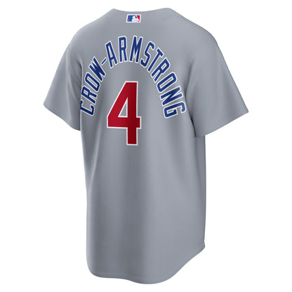 Pete Crow-Armstrong Chicago Cubs Nike Road Replica Jersey - Gray