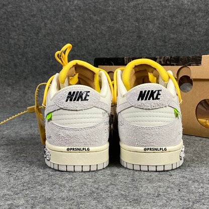 Off-White x Dunk Low 'Lot 39 of 50'