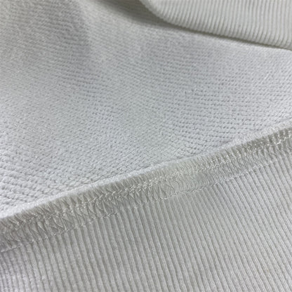 Prada Chenille Logo Sweatshirt 'White'