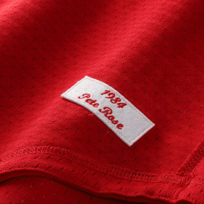 Pete Rose Cincinnati Reds Mitchell &amp;amp; Ness Authentic Batting Practice Jersey - Red