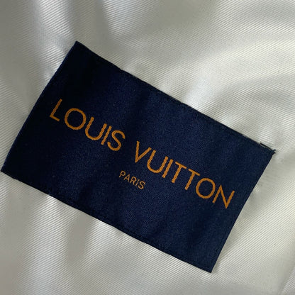 LV Multi-Patches Mixed Leather Varsity Blouson 'Milky White'