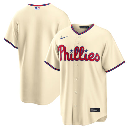 Philadelphia Phillies Nike Alternate Replica Jersey - Cream