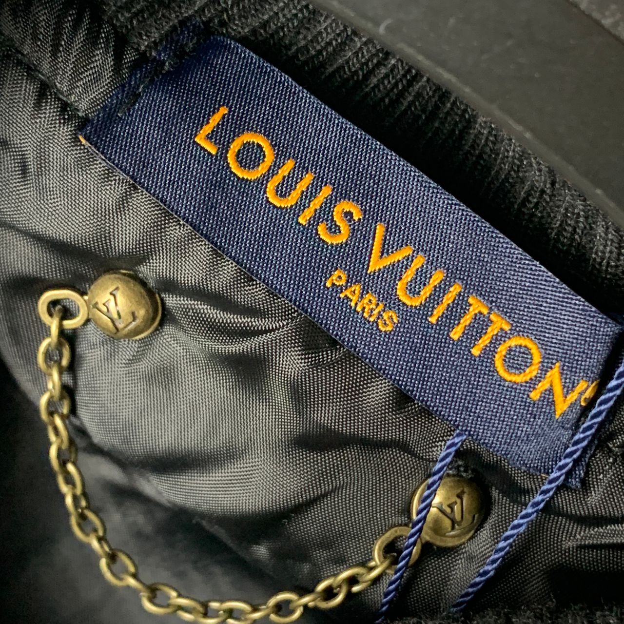 LV Varsity Jacket 'BLACK'