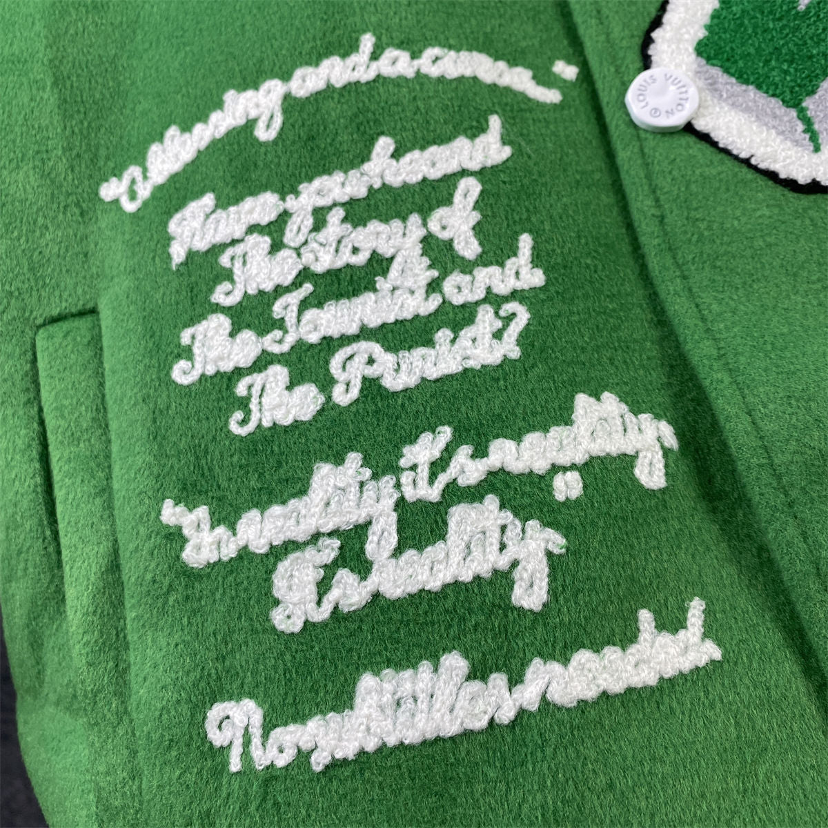 LV Varsity Jacket 'Green'