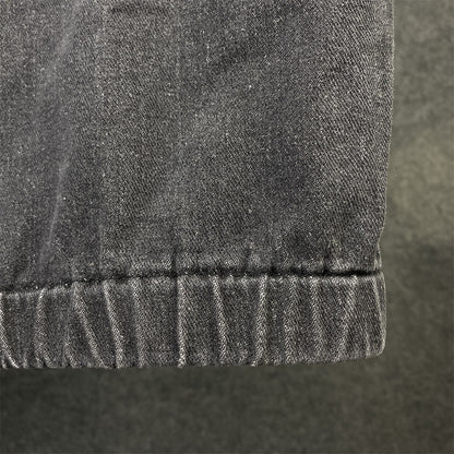 PRADA Women's Grey Denim Blouson Jacket 'Gray'