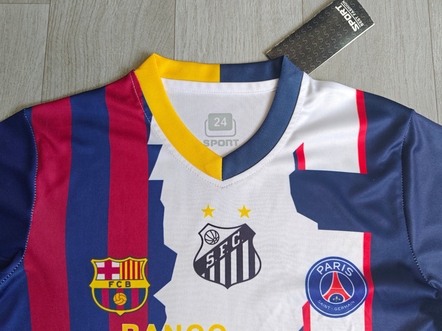 KIDS Neymar Tribute Football Kit (Jersey & Shorts Set)