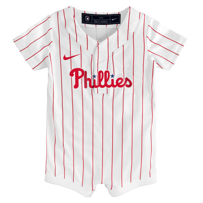 Philadelphia Phillies Nike Infant Home Replica Romper Jersey - White