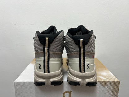 On Cloudrock Mid Waterproof Hiking Boots in Grey