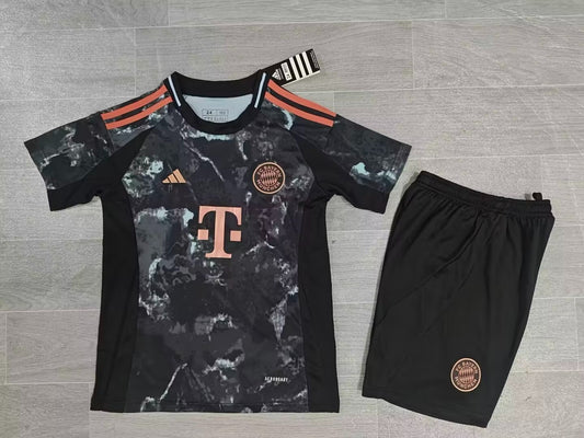 KIDS Bayern Munich Away Kit (Jersey & Shorts Set)