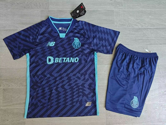 KIDS FC Porto Away Kit (Jersey & Shorts Set)