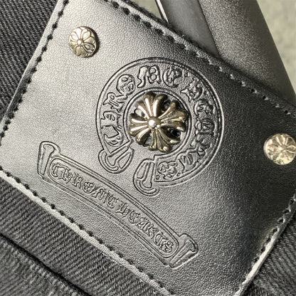 CHROME HEARTS CROSS PATCH DENIM Jeans (MIAMI EXCLUSIVE)