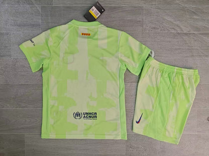 KIDS FC Barcelona Third Kit (Jersey & Shorts Set)