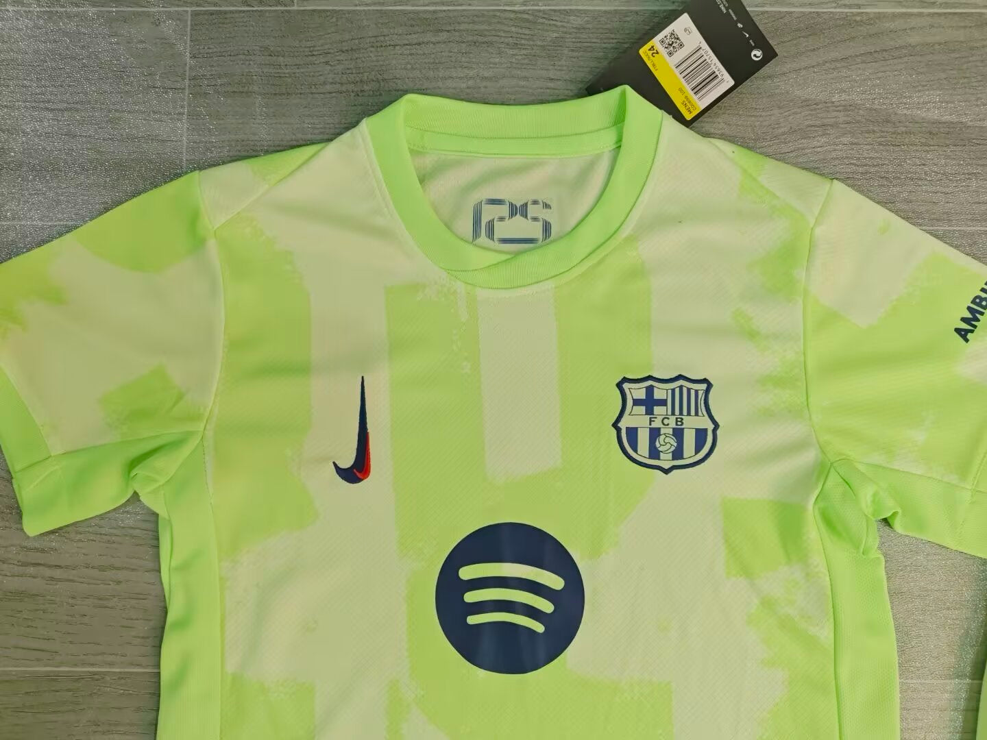 KIDS FC Barcelona Third Kit (Jersey & Shorts Set)