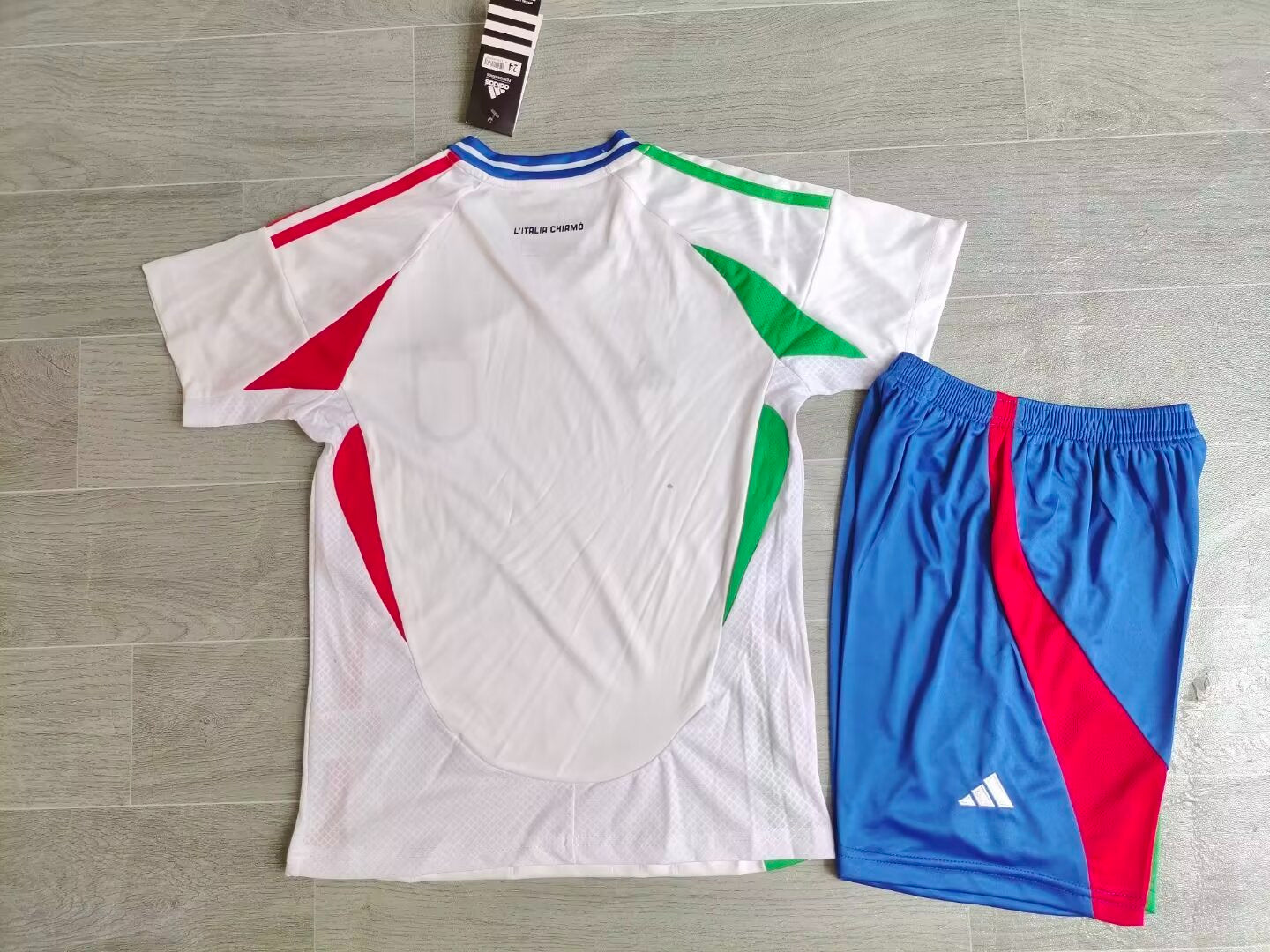 KIDS Italy National Team 2024/25 Away Football Kit Set (Jersey + Shorts)