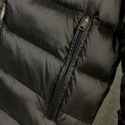 Moncler Stellaire Shell-Down Jacket 'Black/White'