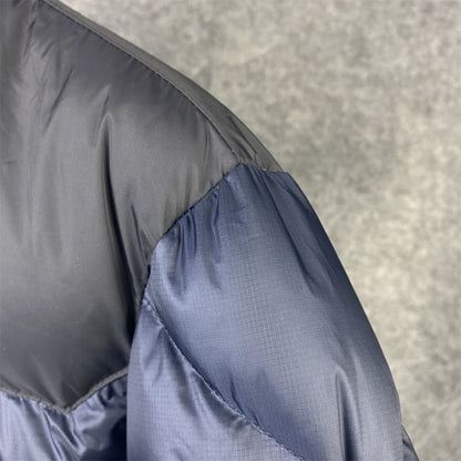 Moncler Peuplier Short Down Jacket 'Navy'