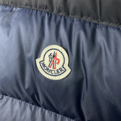 Moncler Peuplier Short Down Jacket 'Navy'