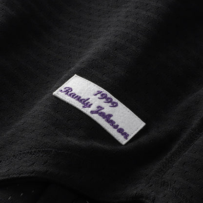 Randy Johnson Arizona Diamondbacks Mitchell &amp;amp; Ness Cooperstown Collection Mesh Batting Practice Button-Up Jersey - Black