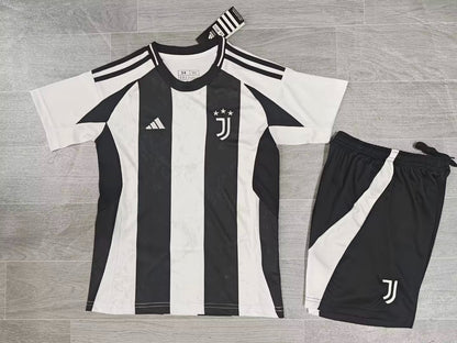 KIDS Juventus FC Home Kit (Jersey & Shorts Set)