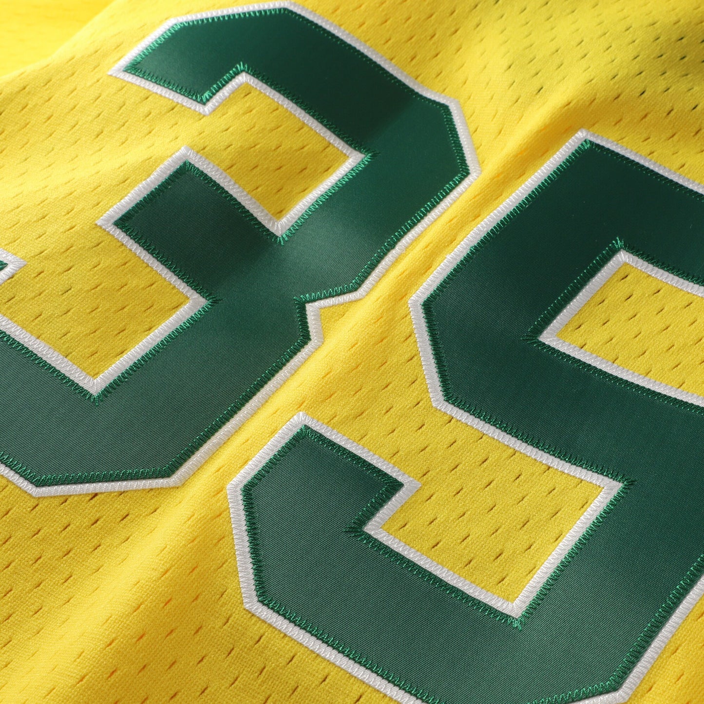 Rickey Henderson Athletics Mitchell &amp;amp; Ness Authentic Batting Practice Jersey - Yellow