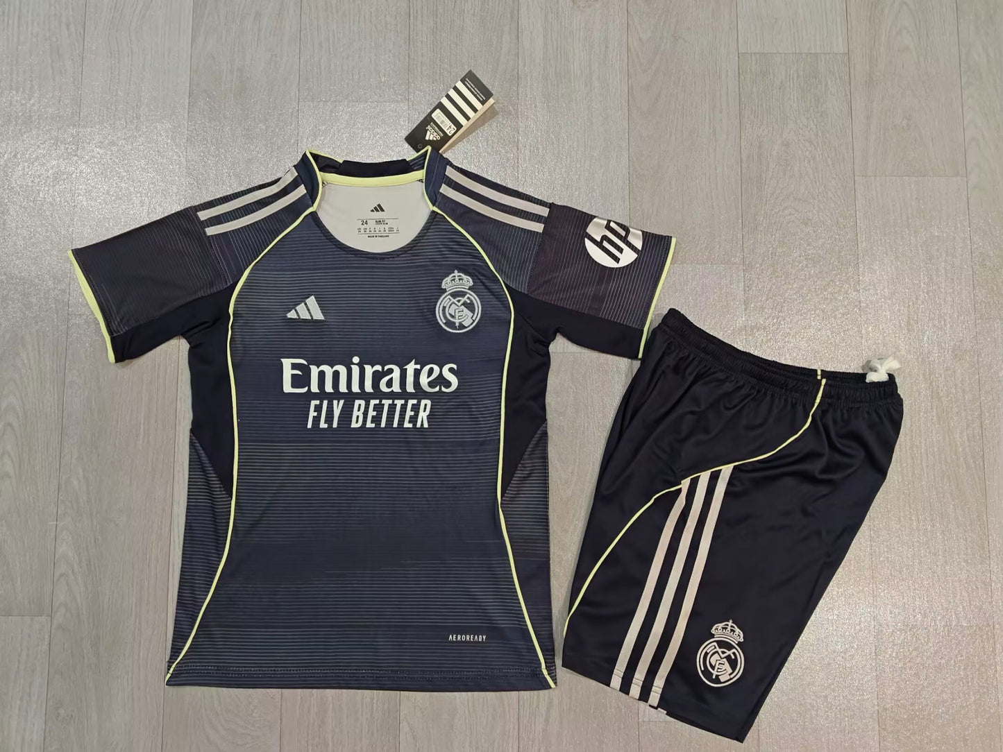 KIDS Real Madrid 2024/25 Away Kit (Jersey & Shorts Set)