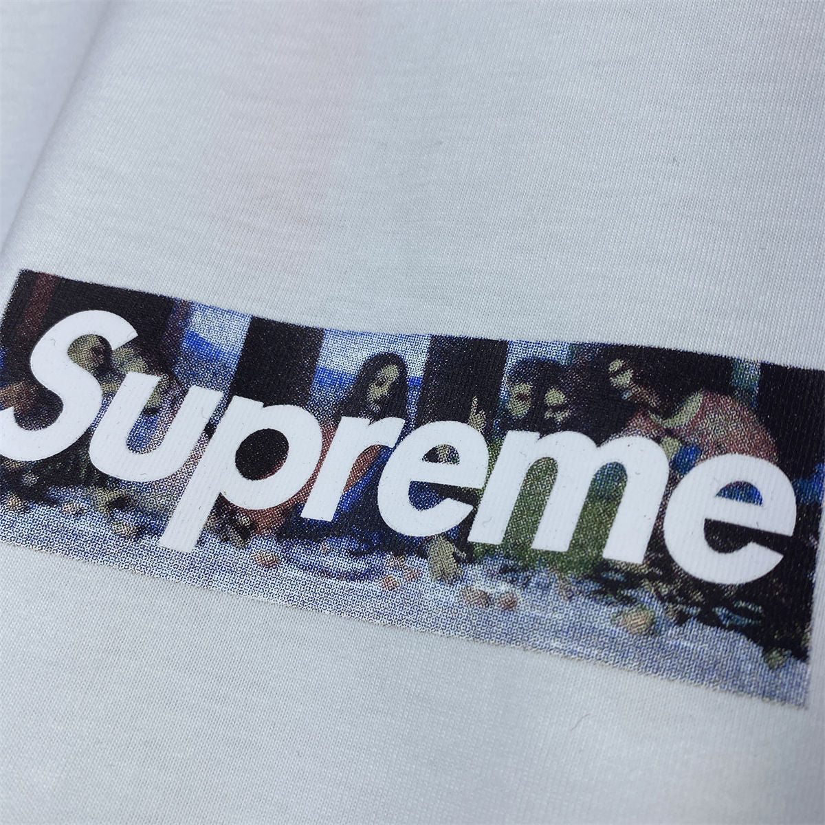 Supreme Milan Box Logo Tee T-shirt 'White'