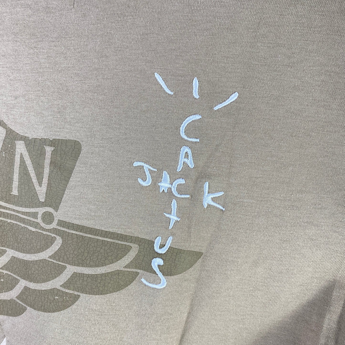 Cactus Jack by Travis Scott x Jordan Short-Sleeve T-Shirt 'Khaki/Desert'