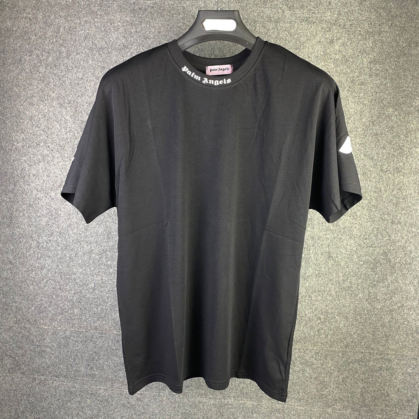 Palm Angels Oversize Logo T-Shirt 'Black/White'
