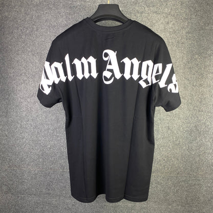 Palm Angels Oversize Logo T-Shirt 'Black/White'