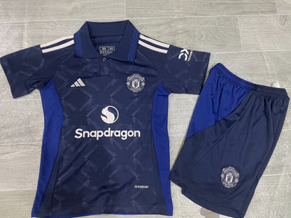 KIDS Manchester United FC 2024/25 Away Stadium Kit Set (Kids/Youth)