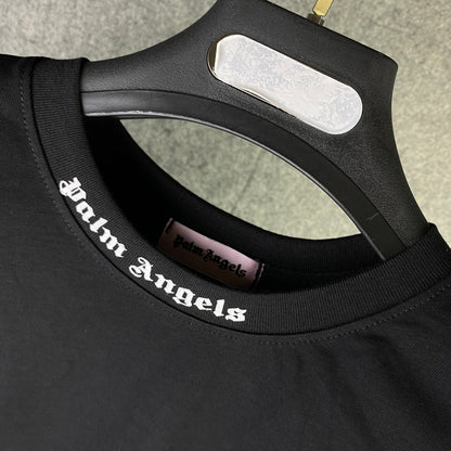 Palm Angels Oversize Logo T-Shirt 'Black/White'
