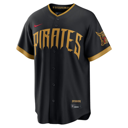 Roberto Clemente Pittsburgh Pirates Nike 2026 City Connect Stadium Jersey - Black