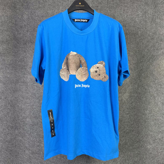 Palm Angels Teddy Bear T-Shirt 'Blue'