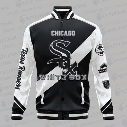 Chicago White Sox League Baseball AOP Varsity Jacket SH1 V2 - All-Over-Printed Jacket