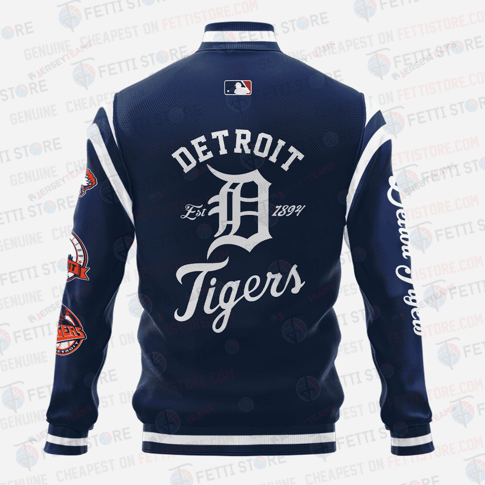 Detroit Tigers Major League Baseball AOP Varsity Jacket SH1 V1 - All-Over-Printed Jacket