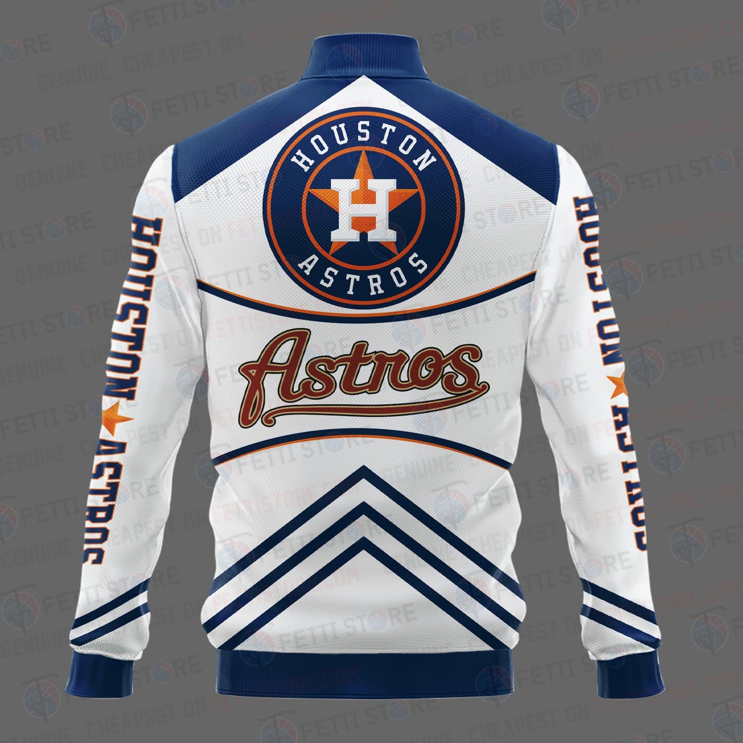 Houston Astros - Major League Baseball AOP Varsity Jacket V4 - All-Over-Printed Jacket