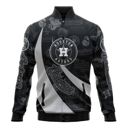 Houston Astros - Major League Baseball AOP Varsity Jacket V3 - All-Over-Printed Jacket