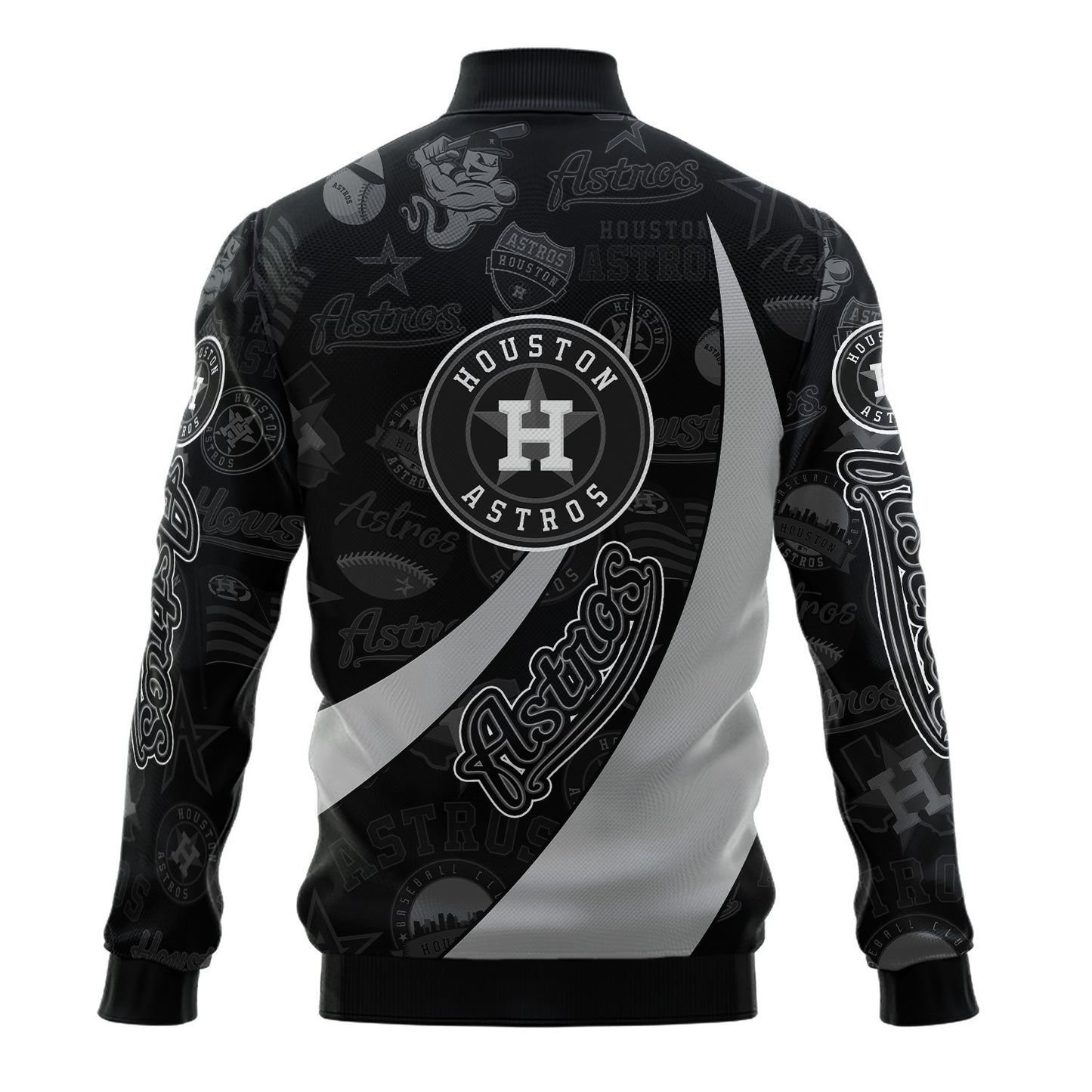 Houston Astros - Major League Baseball AOP Varsity Jacket V3 - All-Over-Printed Jacket